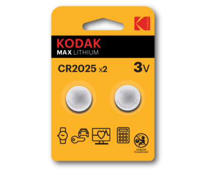 Bateria lub akumulatorek Kodak CR2025 battery (2 pack)